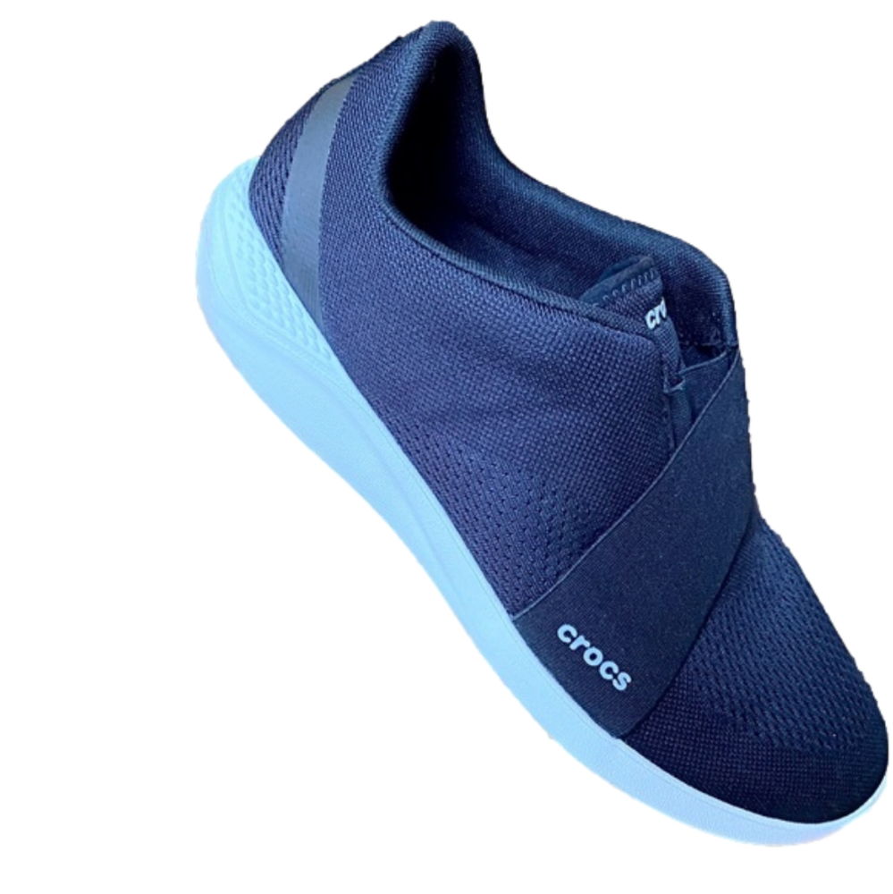 Crocs - Jet Black Men’s Slip Sneakers